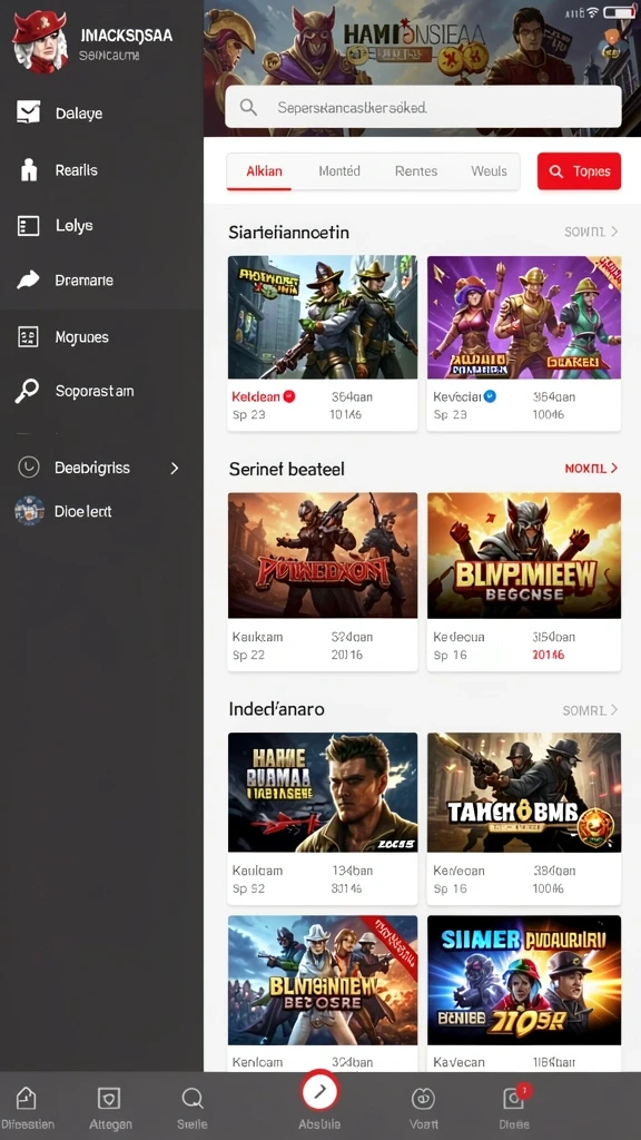Tampilan utama aplikasi asd123 Terbaru: Download APK Resmi dan Aman yang intuitif dan efisien.