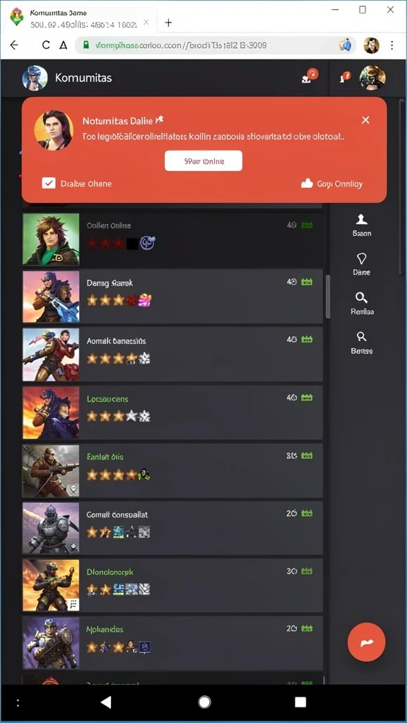 Tampilan utama aplikasi Cara Download situstoto APK dengan Mudah yang intuitif dan efisien.